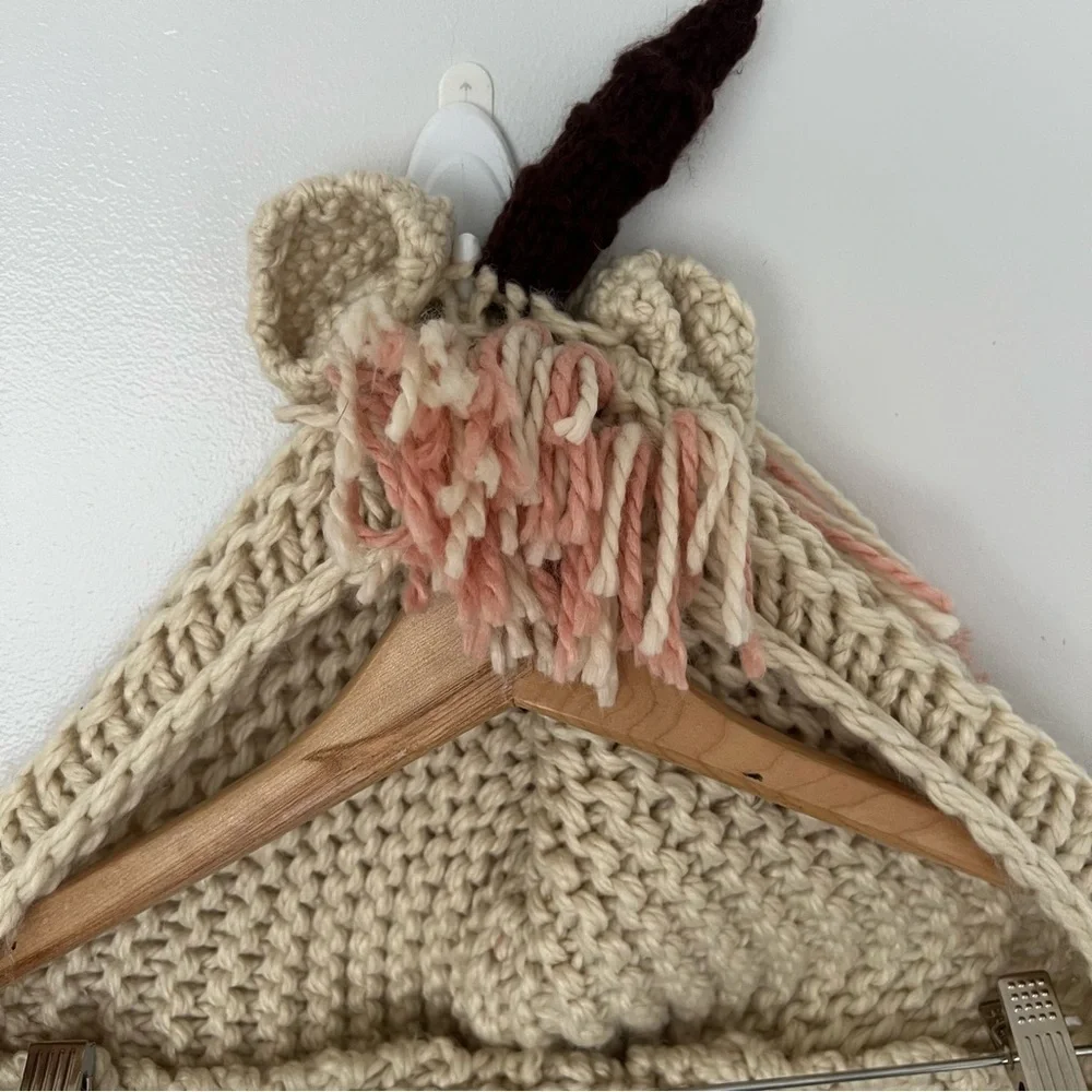 Hand Crafted hand knit